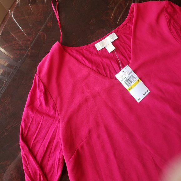 Michael Kors "Raspberry" Blouse - Picture 2 of 3